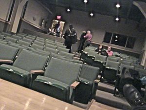 small performance space / theater at JCAL in the Jamaica neighborhood of Queens NYC