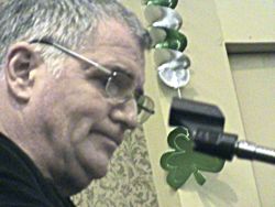 Nick Hardin at the Queens International Film Festival in East Elmhurst Queens NYC