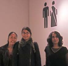 artists after working on exhibit at JCAL event in Jamaica Queens