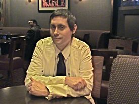 Conrad Stojak writer / director of Woodhaven Pause in East Elmhurst Queens NYC