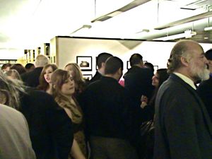 attendees Flushing Remonstrance opening night reception Queens Library Flushing NY