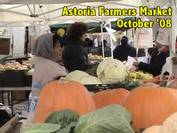 Astoria Farmers Market Green Market Astoria neighborhood Queens NY