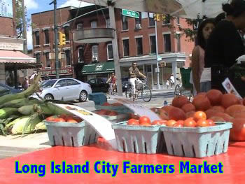 Long Island City Farmers Market Green Market Long Island City neighborhood Queens NY