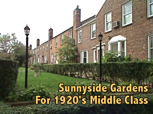 Historic Sunnyside Gardens Sunnyside Historic Landmark Queens NY