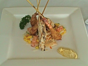 Coconut Chicken Shrimp near Belmont Race Track Middle Village Queens NY