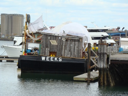 waterpod in flushing harbor queens ny
