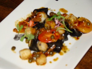 squid ink linguine cavo astoria