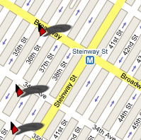 astoria lic sunnyside woodside jackson heights flushing jamaica corona maps