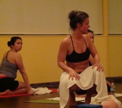 sigrid instructor yoga room astoria