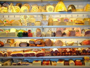 italian cheeses & meats