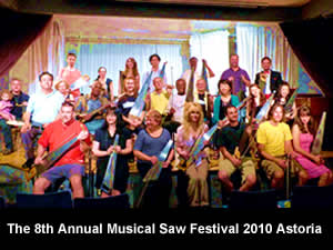 NYC Musical Saw Festival 2010 Astoria
