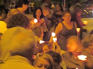 candlelight ceremony mcmanus park 9/11 memorial queens
