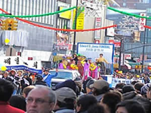 Chinese New Year Parade Queens