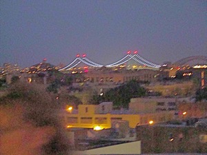 rfk bridge at night photo