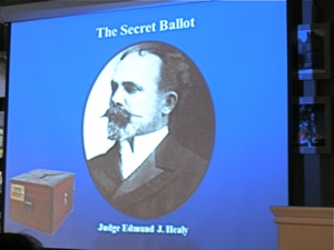 judge edmund healey secret ballot nyc
