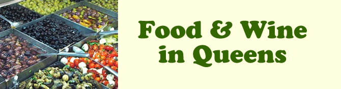 food & wine in queens