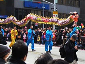 chinese new year parade flushing photos