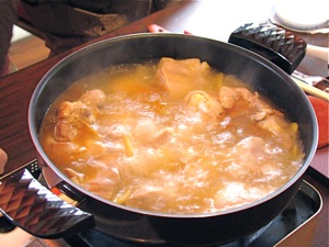 sesame oil ginger chicken soup