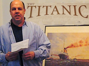 titanic exhibit at the greater astoria historical society