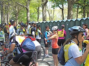 queens 5 boro bike tour rest stops in queens