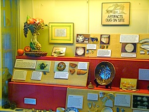 artifacts found in archeological dig around onderdonk house ridgewood ny
