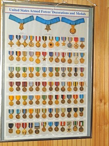 medals of the catholic war veterans of post 870 of the st sebastians catholic war veterans