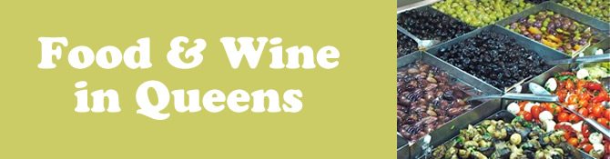 food & wine in queens