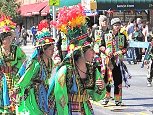 native latin american cultures in jackson heights hispanic day parade