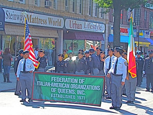 columbus day parade in queens astoria ny
