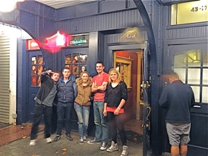 the gaslight bar sunnyside during hurricane sandy