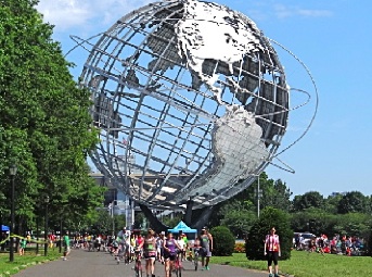 unisphere in flushing meadow corona park queens