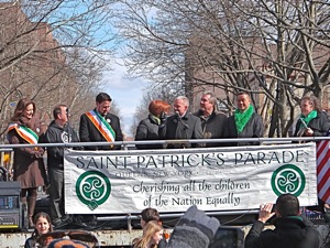St pats parade queens