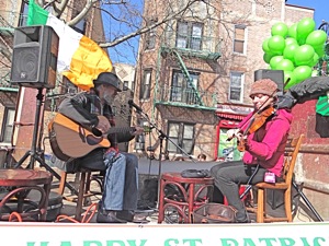 st pats day parade in queens