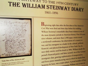 steinway diaries exhibit smithsonian