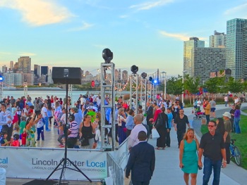 silent disco lincoln center local lic neighborhood