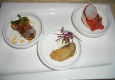 Fig oyster tuna Appetizers Waters Edge Restaurant Long Island City Queens NY