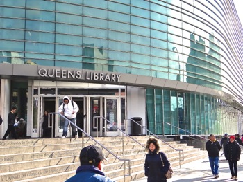 daily news coverage of queens library thomas galante