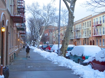 manhattan snowstorm 2015