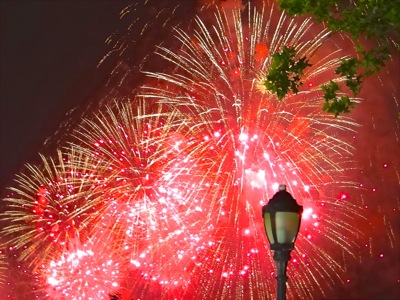 four freedoms park fireworks