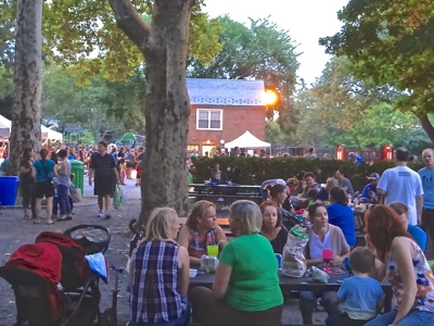 events open to public sunnyside gardens park