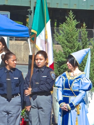 columbus day parade astoria photos