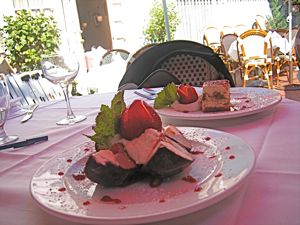 tartuffo tiramisu da giannis italian pasta restaurant Long Island City Queens
