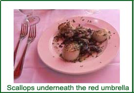 scallops Da Gianni's Ristorante restaurant Long Island City NY Queens NY