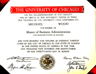 u chicago degree